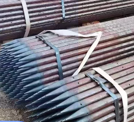 昆玉超前小导管预埋钢管出尖打孔焊倒刺无缝焊管厂